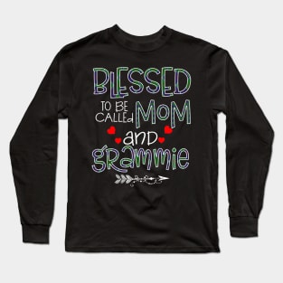 Blessed To be called Mom and grammie Long Sleeve T-Shirt